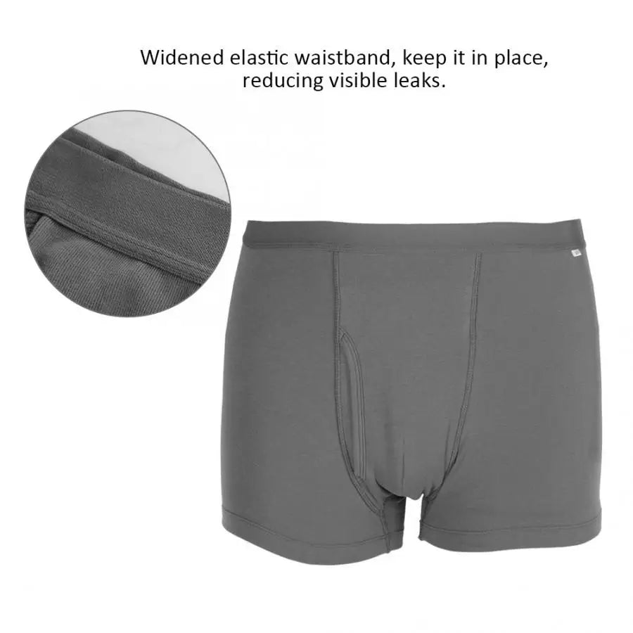 Men's Washable Reusable Incontinence Boxer