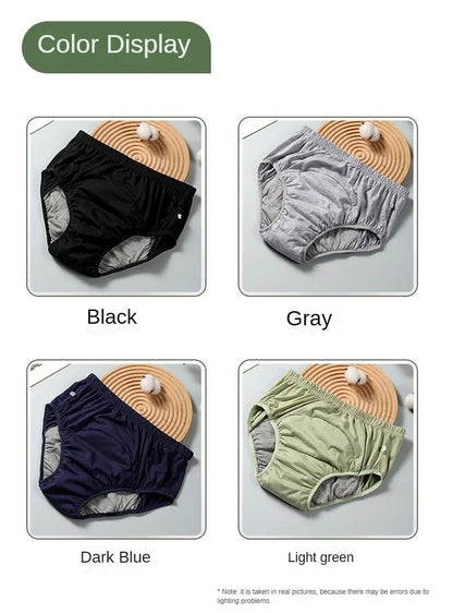 Adult Washable Incontinence Underwear for Men